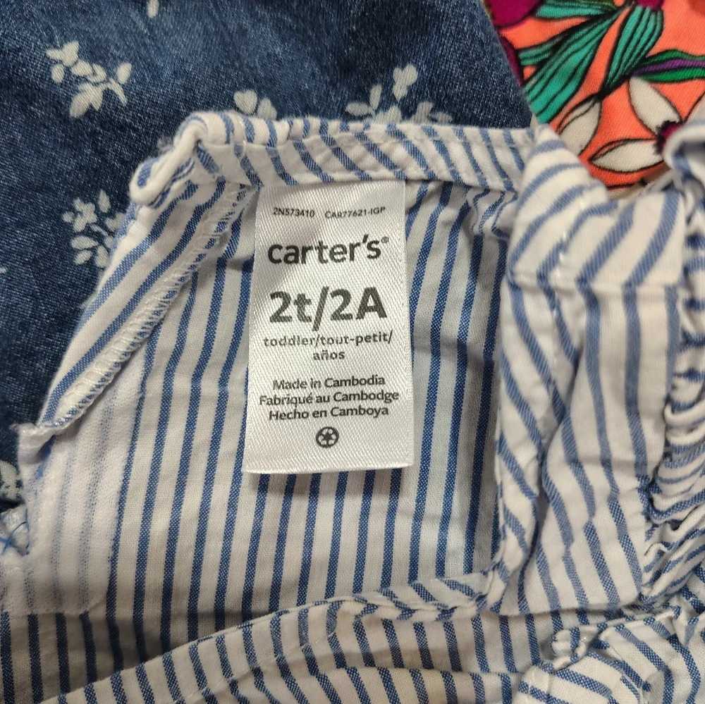 Girls 2T Clothing Lot Bundle‎ OshKosh B’gosh Carter’s Cat & Jack Limited Too